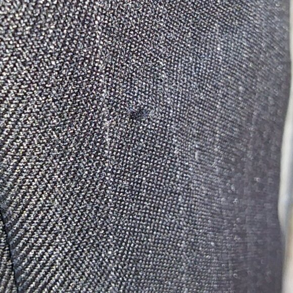 Van Heusen Black Pinstripe Mens Pants Slacks 32x32 - Picture 4 of 16